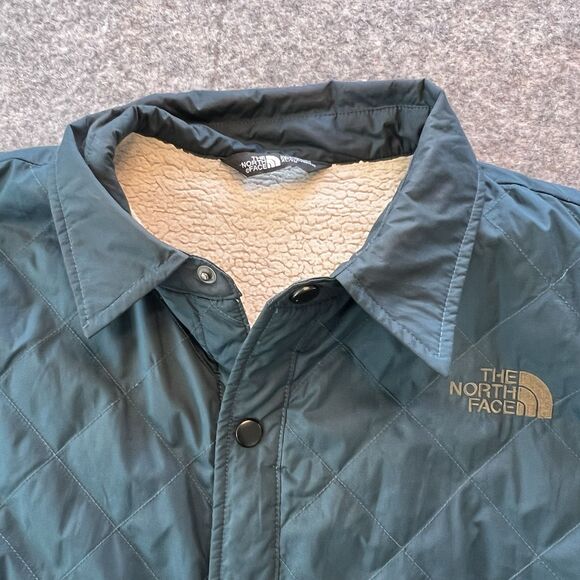 The North Face Fort Point Insulated Quilted Jacket Blue Size XL - Picture 2 of 10